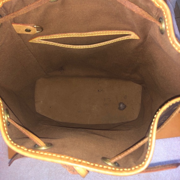 *LOUIS VUITTON MONTSOURIS BACKPACK* w/ new straps - Picture 8 of 16